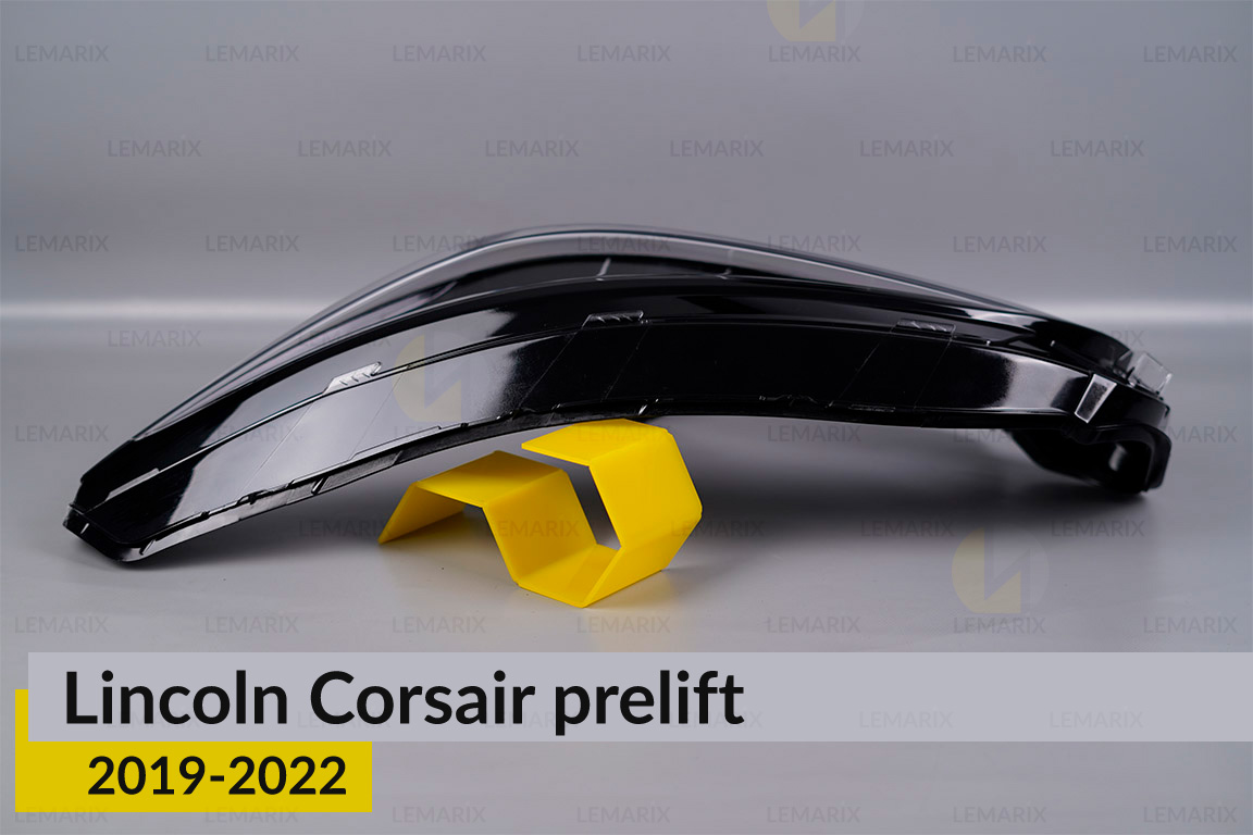 Скло фари Lincoln Corsair (2019-2022) дорест ліве