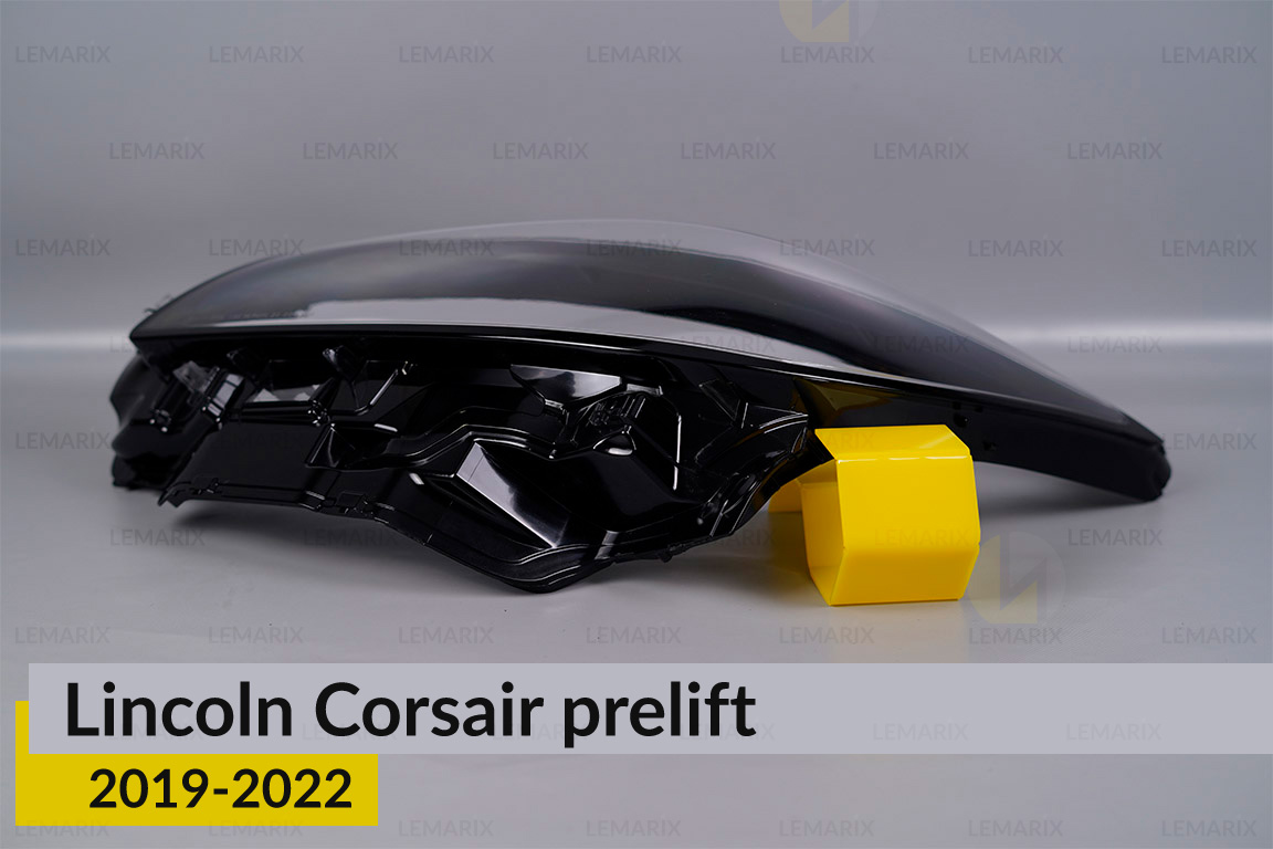 Скло фари Lincoln Corsair (2019-2022) дорест ліве