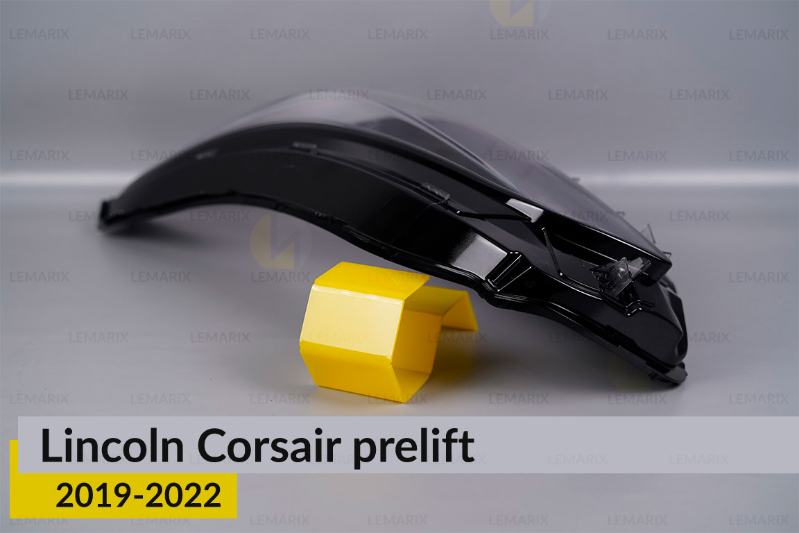 Скло фари Lincoln Corsair (2019-2022) дорест ліве