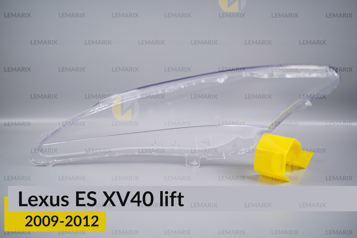 Скло фари Lexus ES XV40 (2009-2012) рест праве