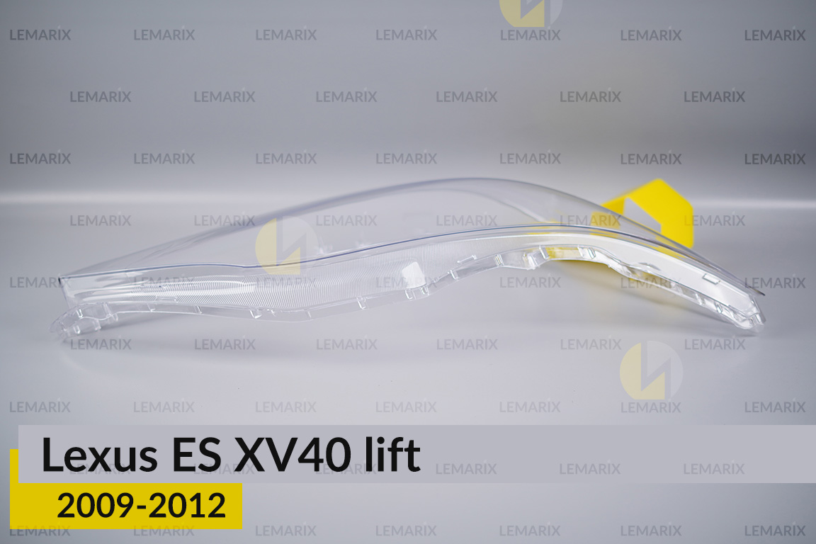 Скло фари Lexus ES XV40 (2009-2012) рест праве
