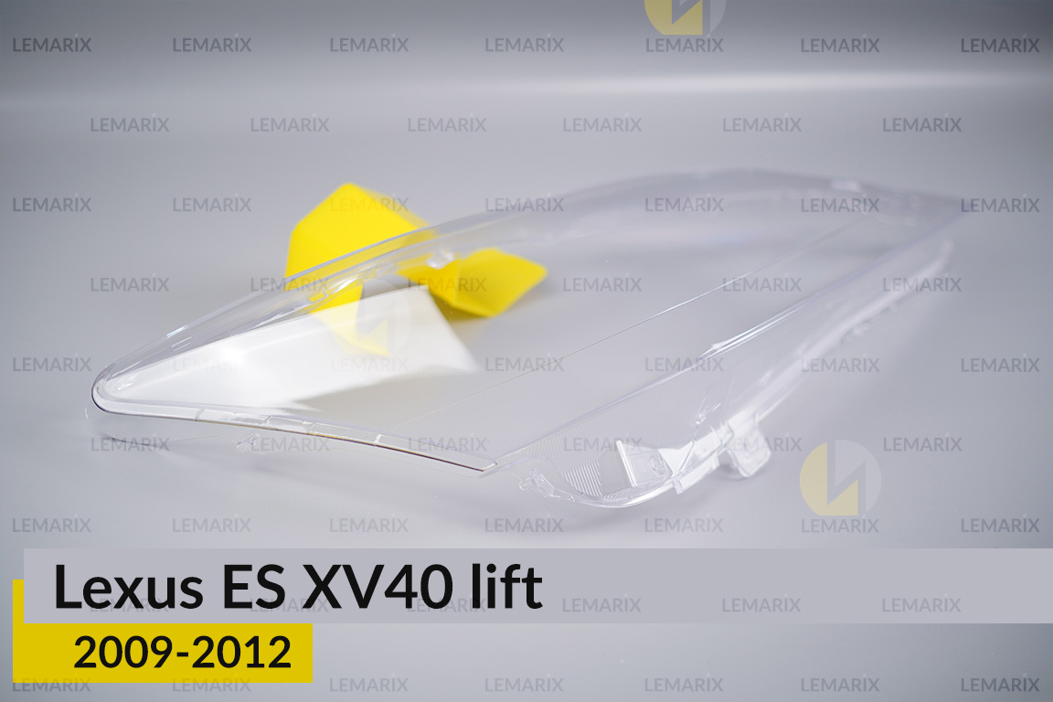 Скло фари Lexus ES XV40 (2009-2012) рест праве
