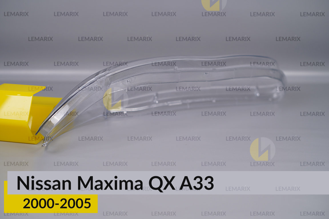 Скло фари Nissan Maxima QX A33 (2000-2005) ліве