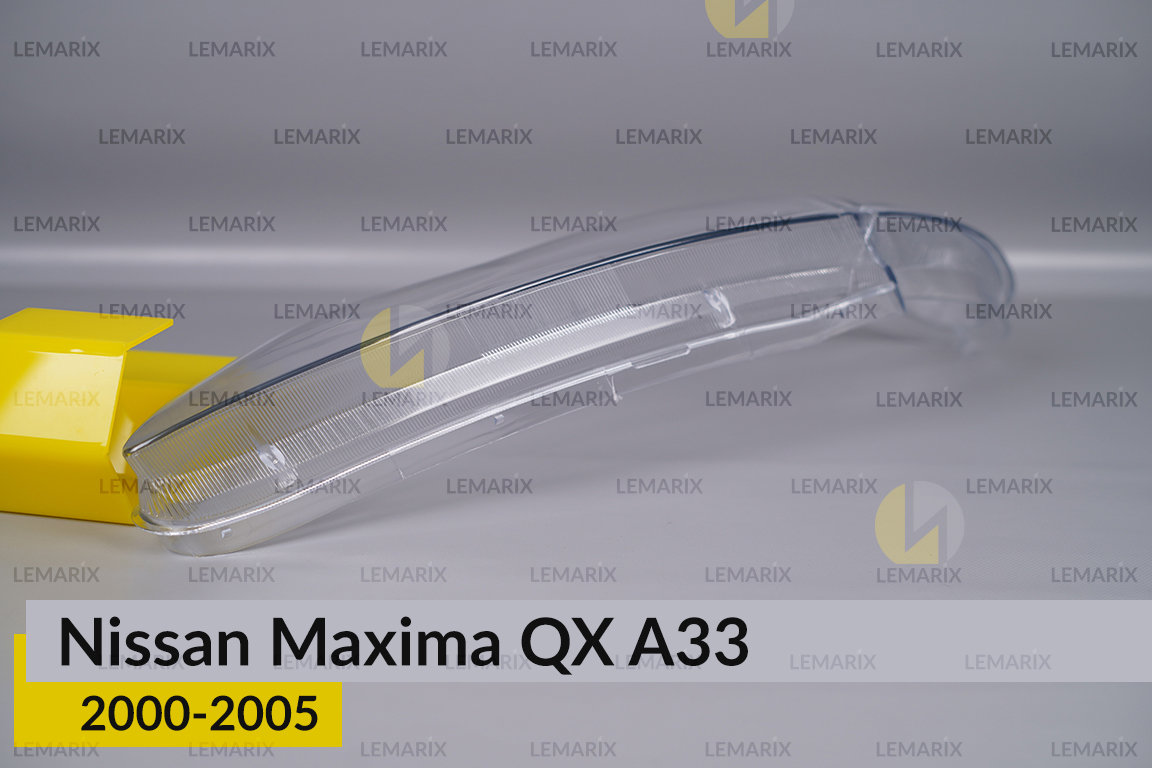 Скло фари Nissan Maxima QX A33 (2000-2005) ліве