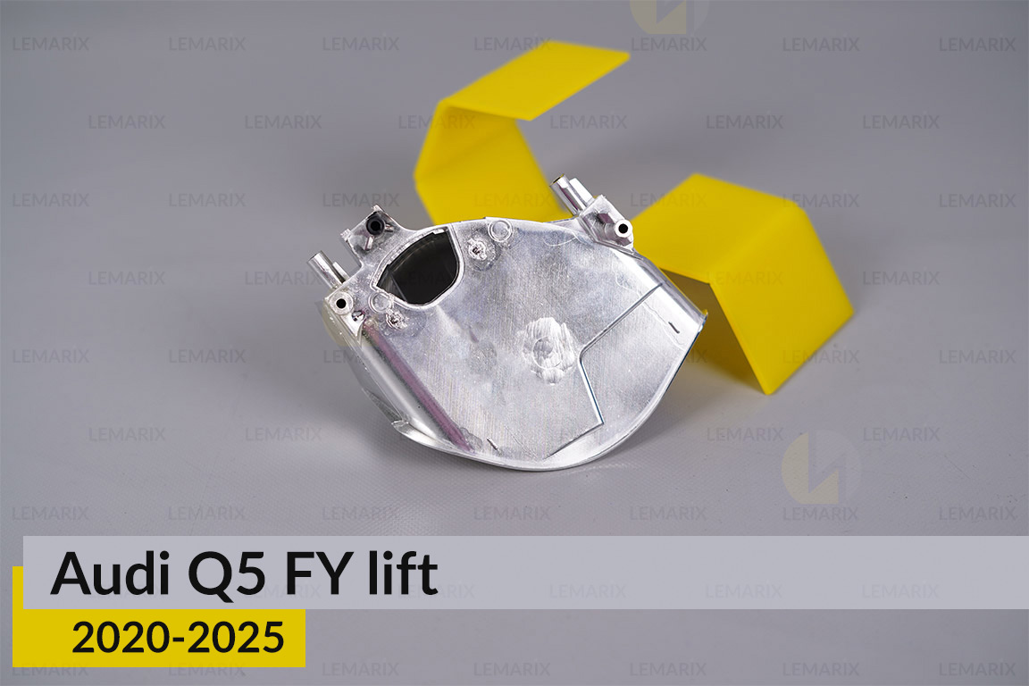 Хромований абажур фари Audi Q5 FY (2020-2025) рест лівий