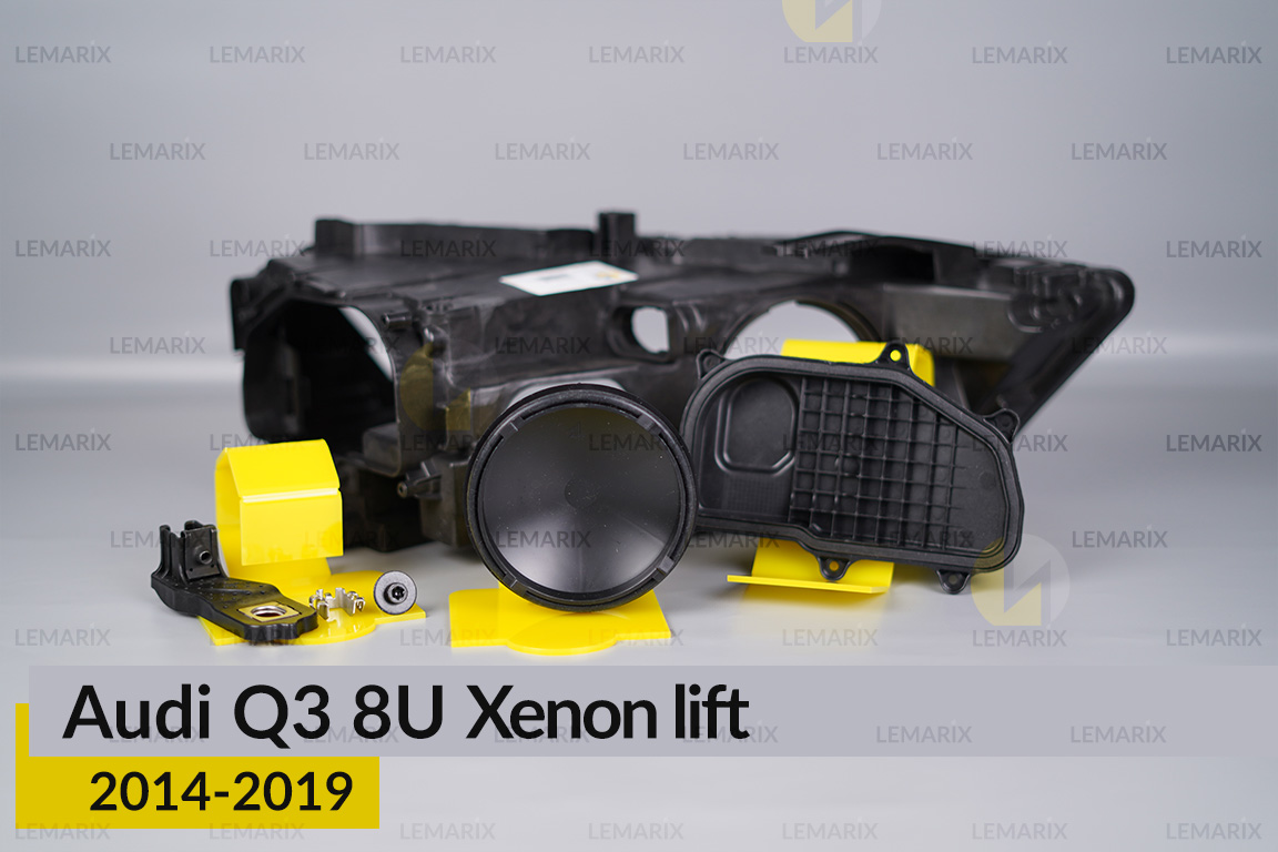 Сервісний комплект корпуса фар Audi Q3 8U Xenon (2014-2019) рест лівий