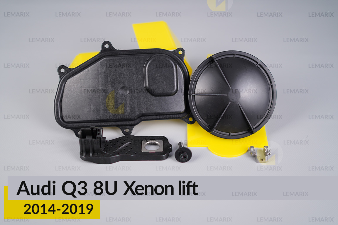 Сервісний комплект корпуса фар Audi Q3 8U Xenon (2014-2019) рест лівий