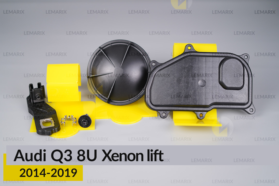 Сервісний комплект корпуса фар Audi Q3 8U Xenon (2014-2019) рест лівий