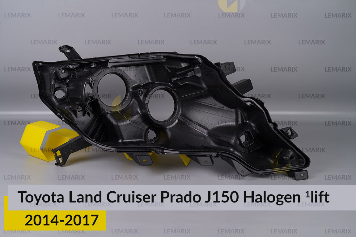 Корпус фари Toyota Land Cruiser Prado J150 Halogen (2014-2017) 1 рест правий
