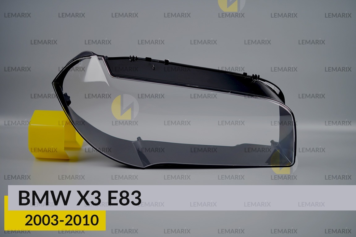 Скло фари BMW X3 E83 (2003-2010) праве