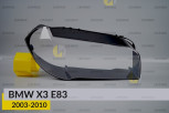 Скло фари BMW X3 E83 (2003-2010) праве