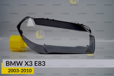 Скло фари BMW X3 E83 (2003-2010) праве