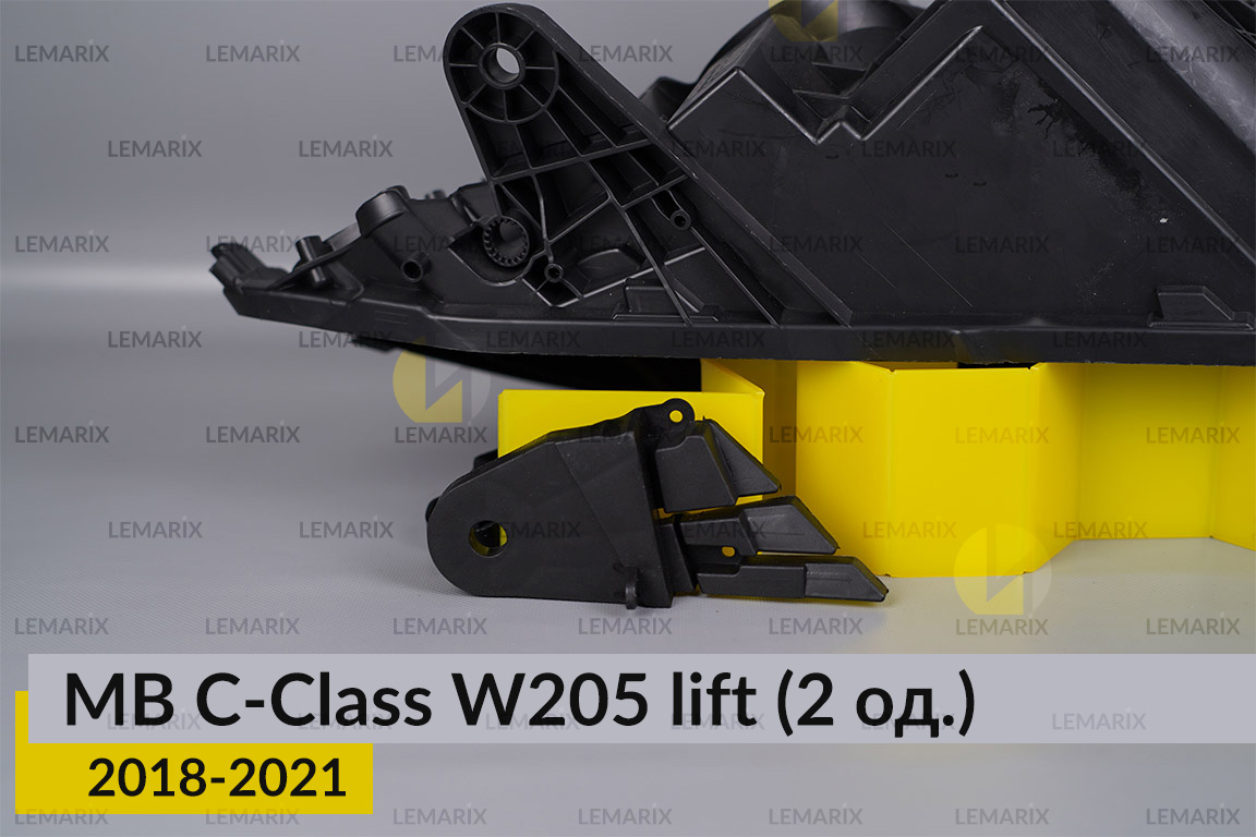 Ремкомплект кріплення корпуса фар Mercedes-Benz C-Class W205 (2018-2021) рест правий – 2 од.