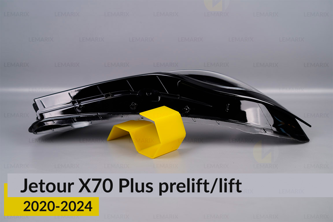 Скло фари Jetour X70 Plus (2020-2024) дорест/1 рест праве
