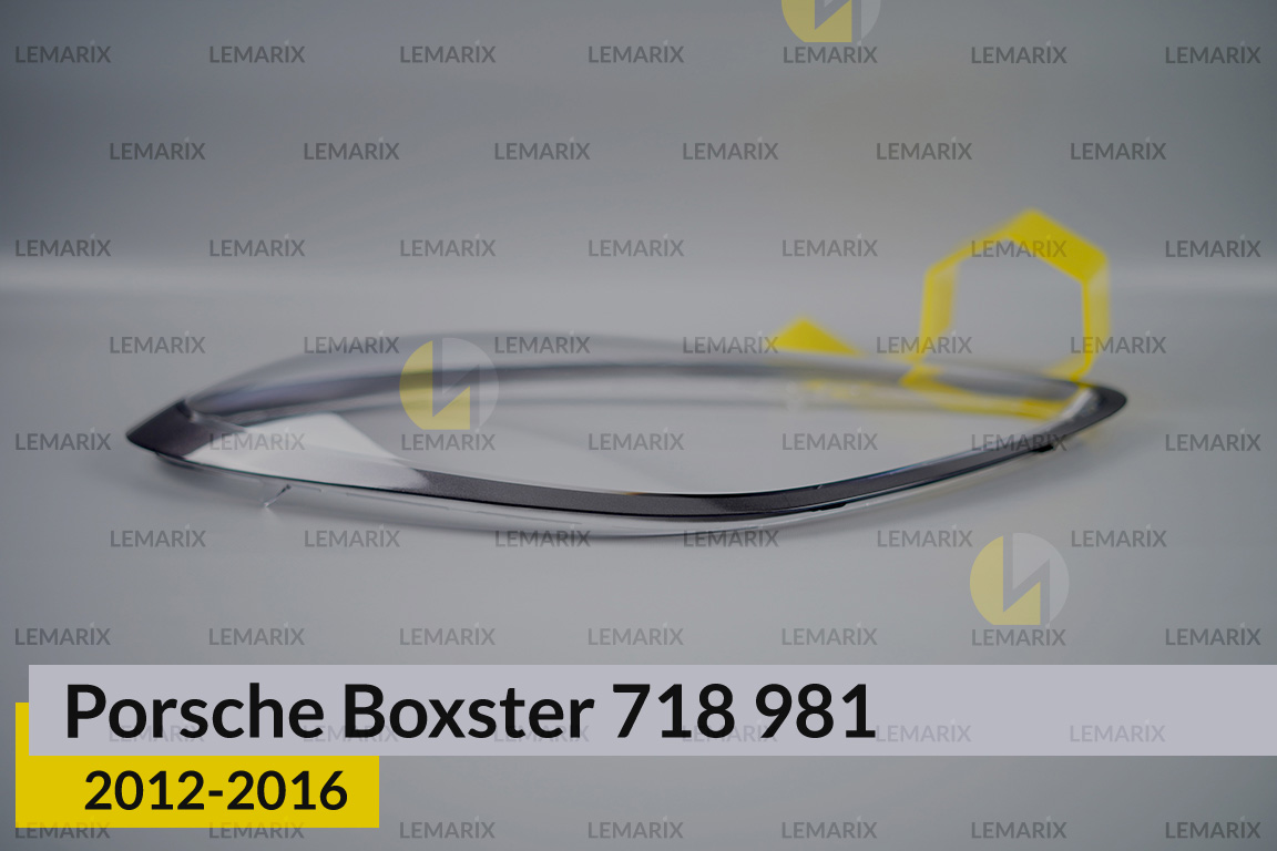 Скло фари Porsche Boxster 718 981 (2012-2016) праве