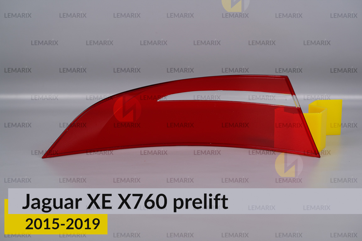Скло заднього ліхтаря зовнішнє в крилі Jaguar XE X760 (2015-2019) дорест праве