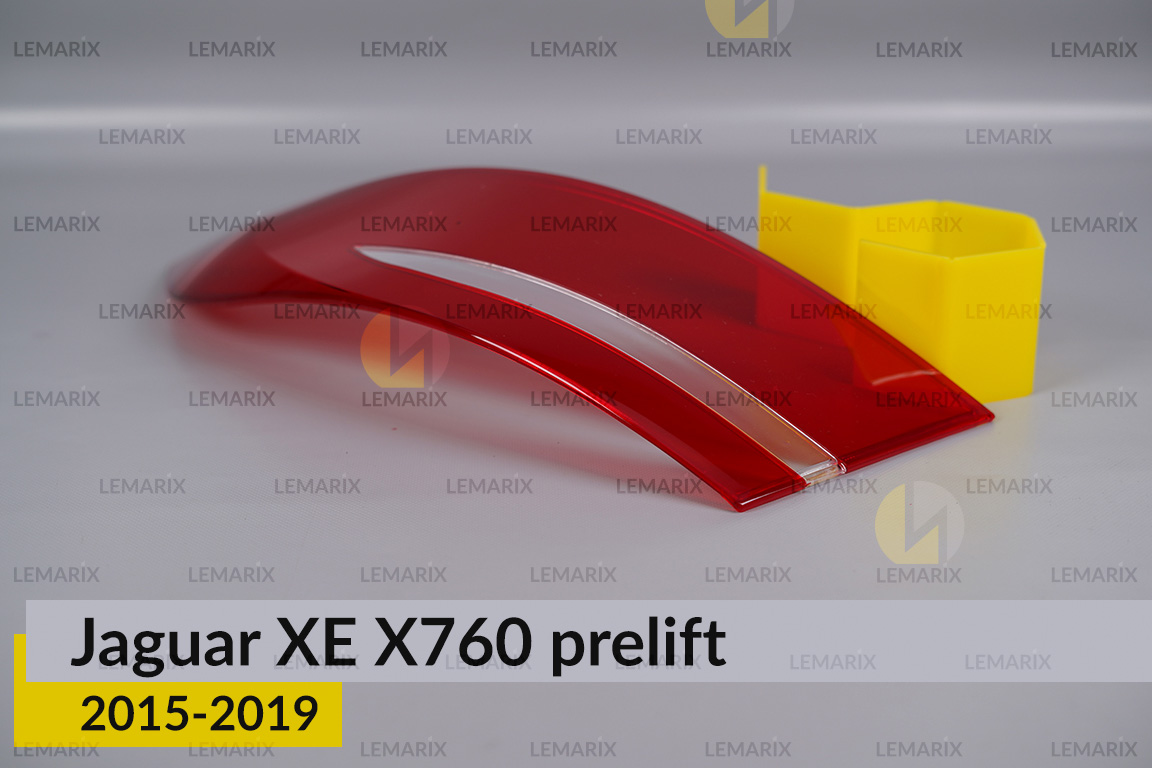 Скло заднього ліхтаря зовнішнє в крилі Jaguar XE X760 (2015-2019) дорест праве
