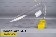 Скло фари Honda Jazz GD GE (2002-2008) ліве