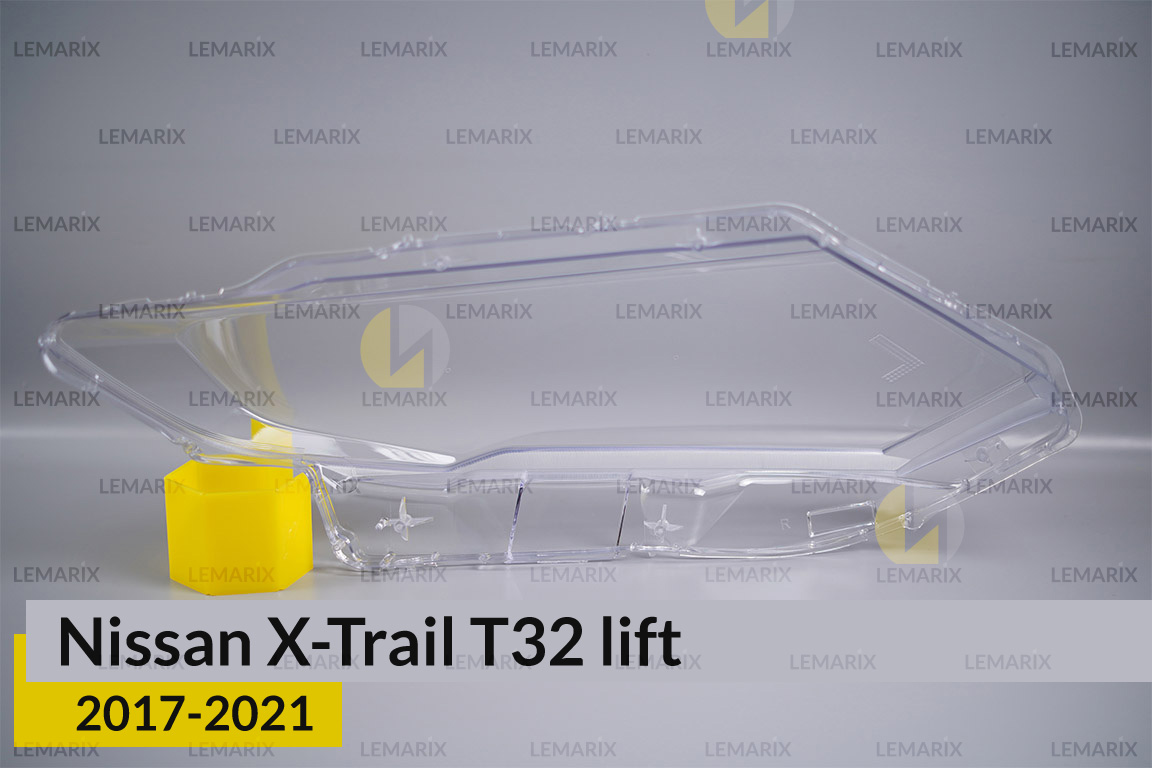 Скло фари Nissan X-Trail T32 (2017-2021) рест ліве
