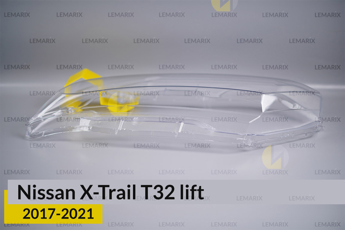 Скло фари Nissan X-Trail T32 (2017-2021) рест ліве