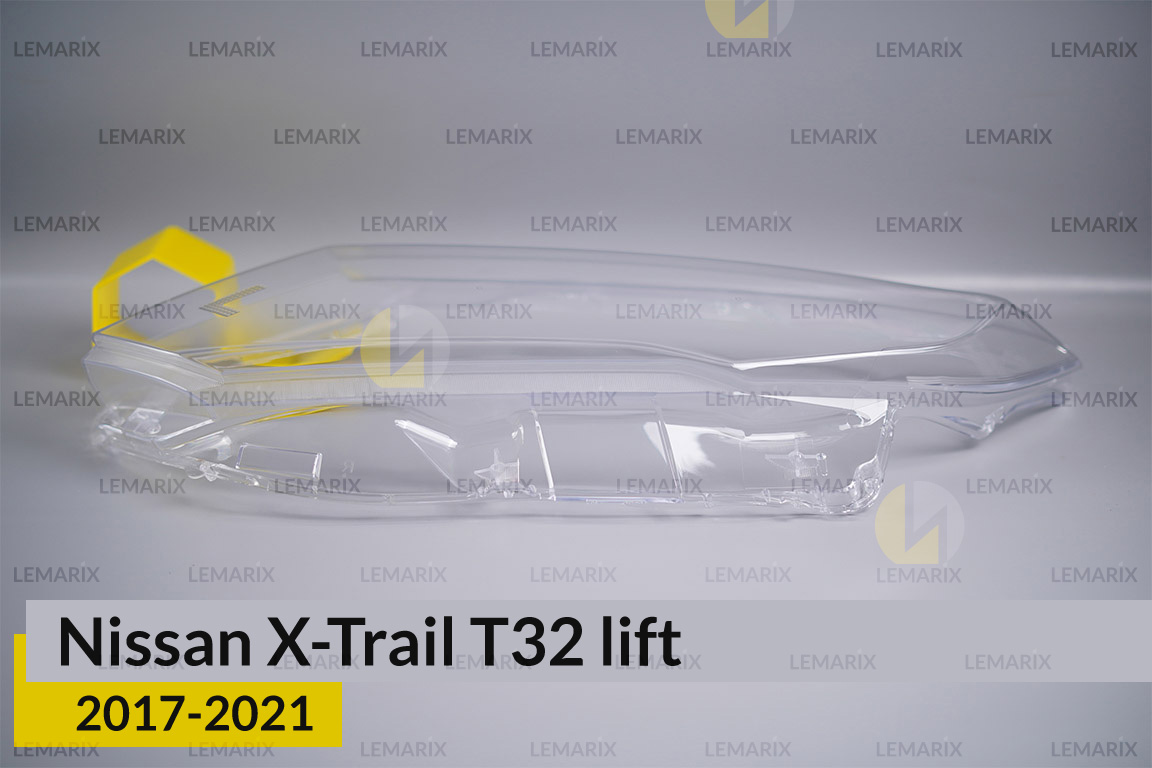 Скло фари Nissan X-Trail T32 (2017-2021) рест ліве