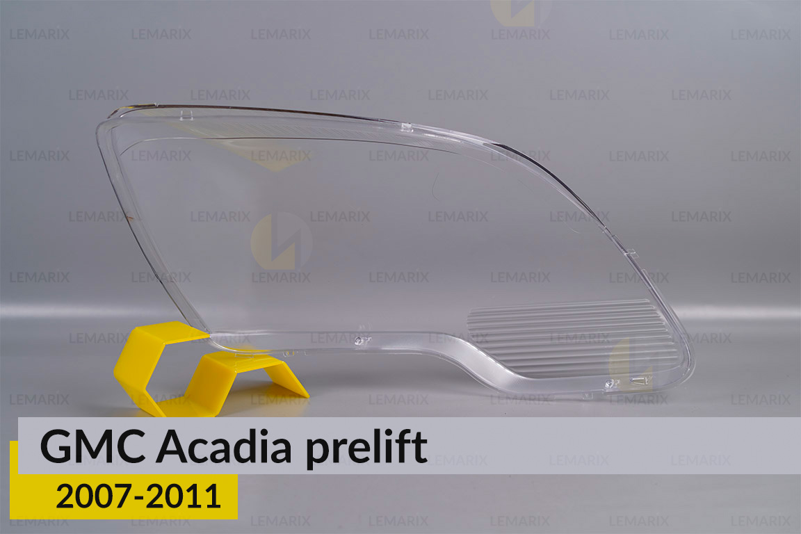 Скло фари GMC Acadia (2007-2011) дорест ліве