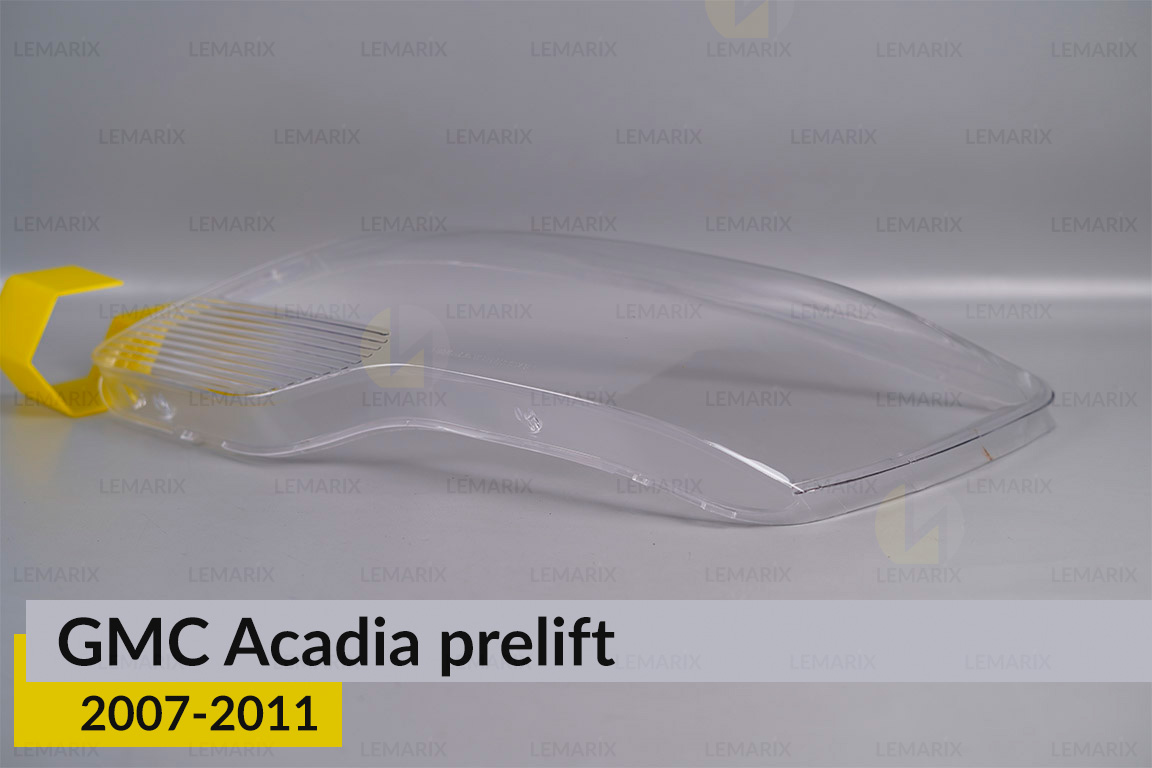 Скло фари GMC Acadia (2007-2011) дорест ліве