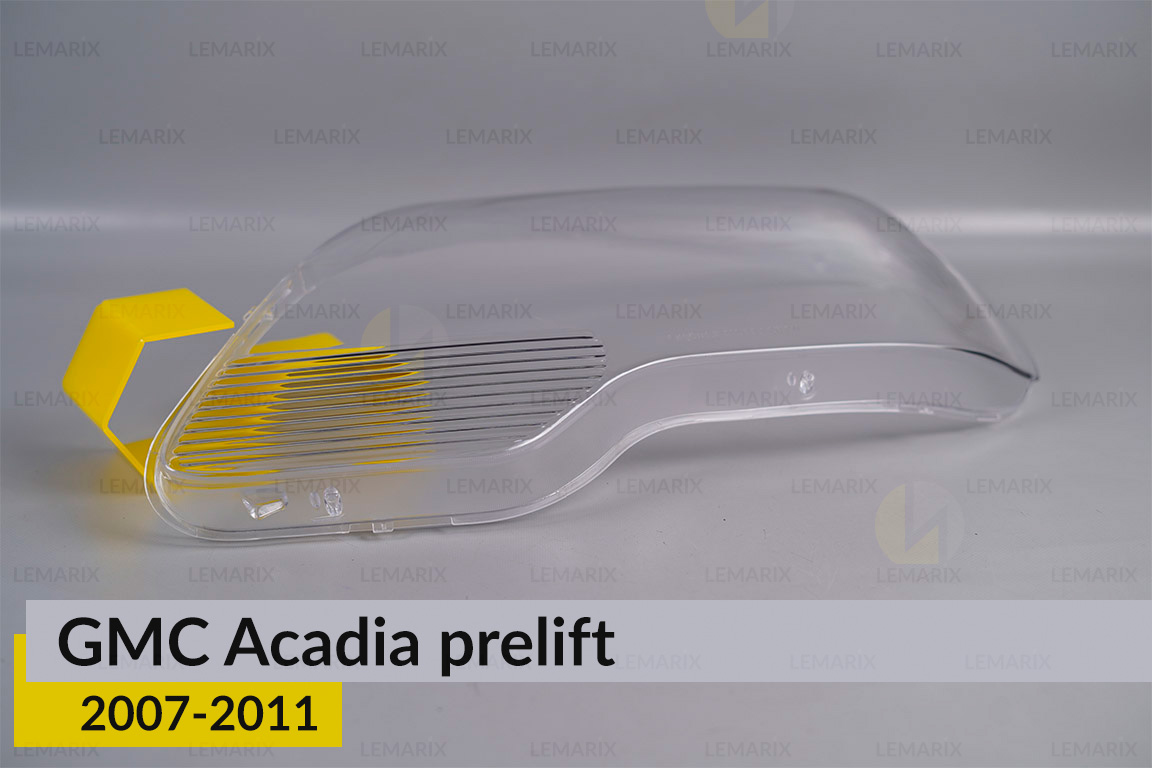 Скло фари GMC Acadia (2007-2011) дорест ліве