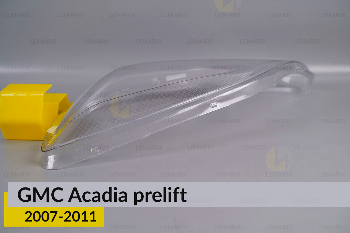 Скло фари GMC Acadia (2007-2011) дорест ліве