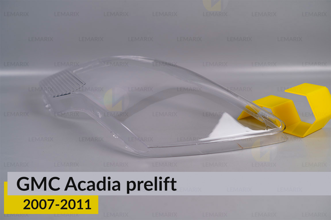 Скло фари GMC Acadia (2007-2011) дорест ліве