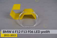 Кольцо световод фары BMW 6 F12 F13 F06 LED (2011-2015) дорест большое внешнее Icon Light правое