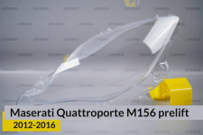 Скло фари Maserati Quattroporte M156 (2012-2016) дорест ліве