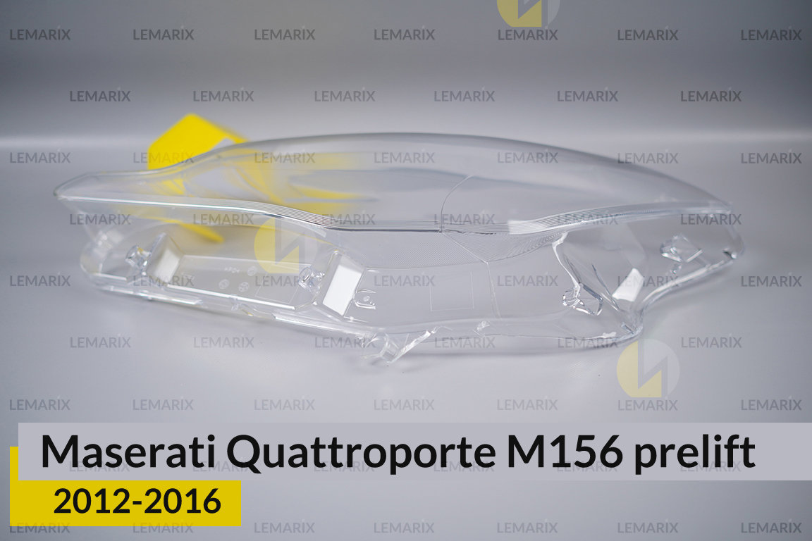 Скло фари Maserati Quattroporte M156 (2012-2016) дорест ліве