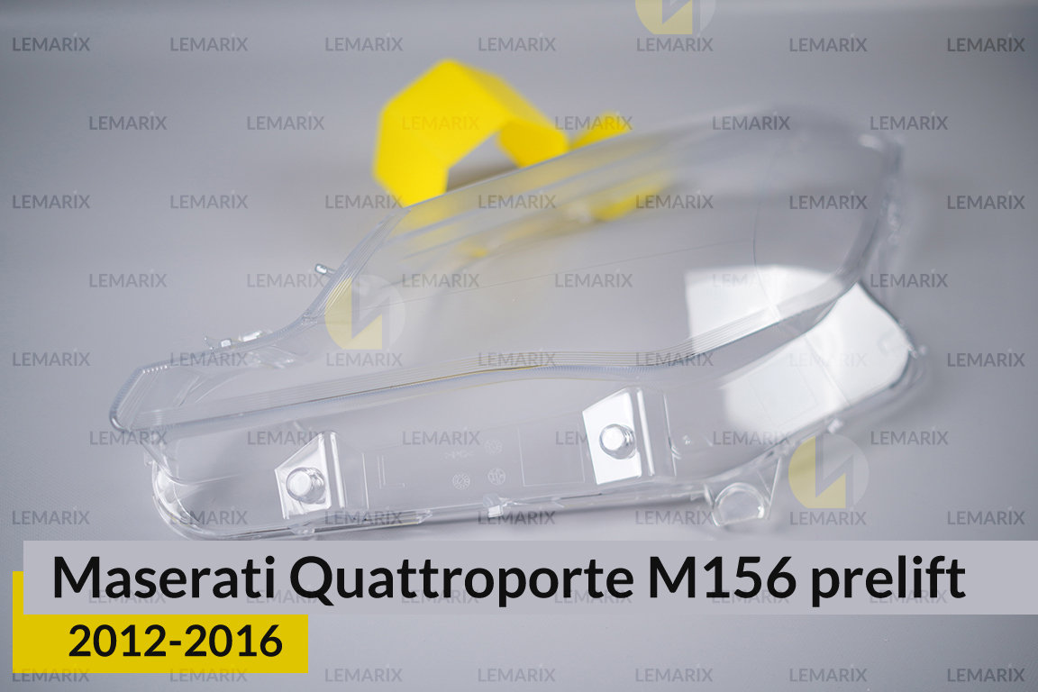 Скло фари Maserati Quattroporte M156 (2012-2016) дорест ліве