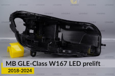 Корпус фари Mercedes-Benz GLE-Class W167 LED (2018-2024) дорест правий