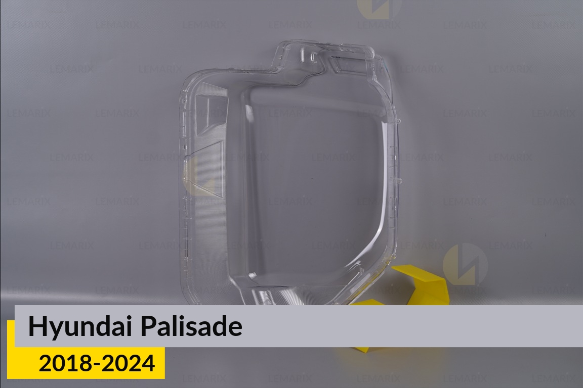 Скло фари Hyundai Palisade (2018-2024) ліве