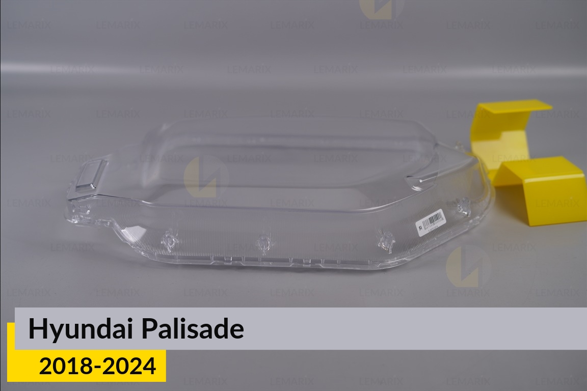 Скло фари Hyundai Palisade (2018-2024) ліве