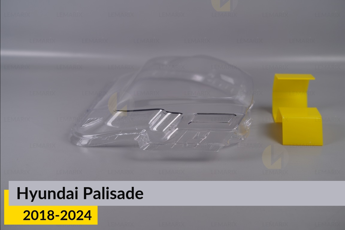 Скло фари Hyundai Palisade (2018-2024) ліве