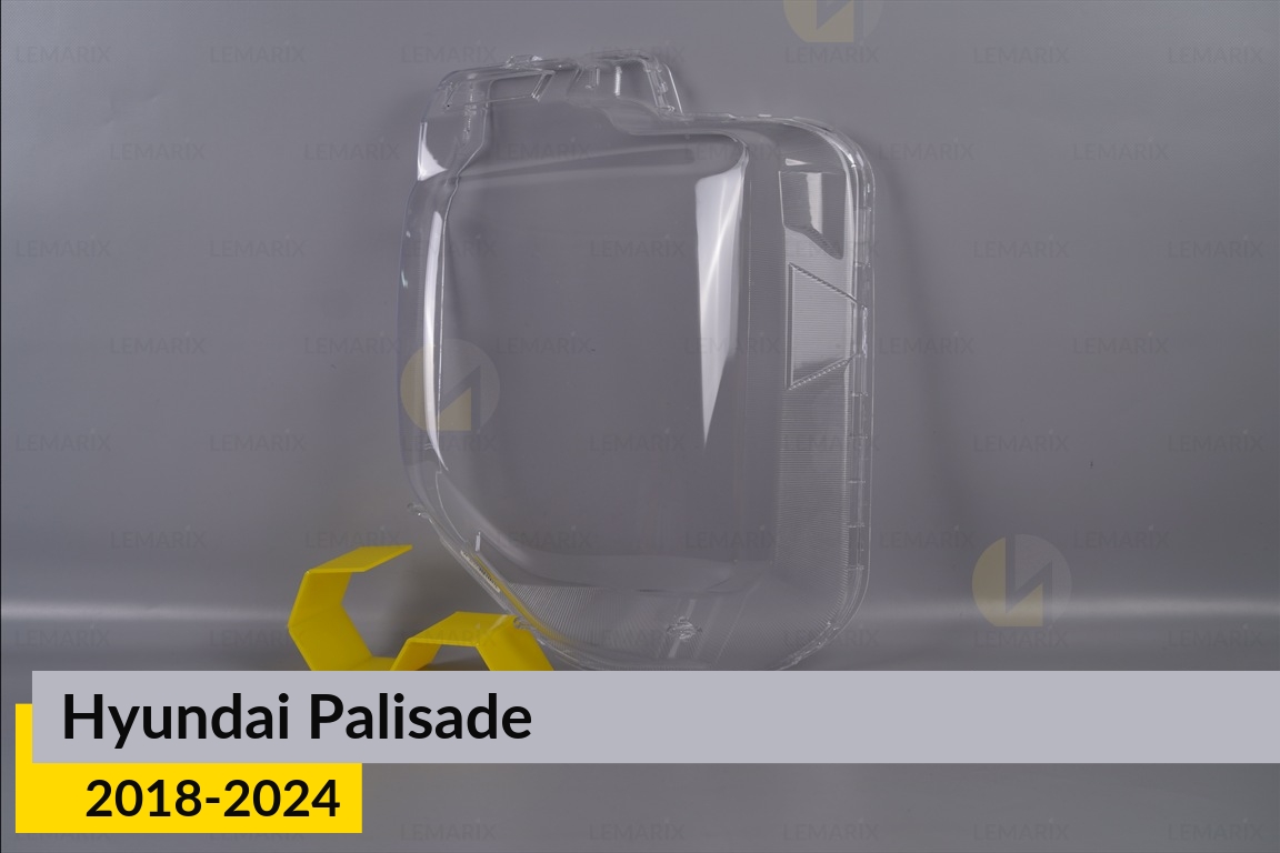 Скло фари Hyundai Palisade (2018-2024) ліве