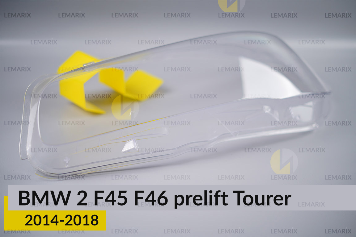 Скло фари BMW 2 F45 F46 Tourer (2014-2018) дорест ліве