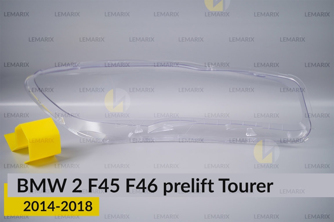 Скло фари BMW 2 F45 F46 Tourer (2014-2018) дорест ліве