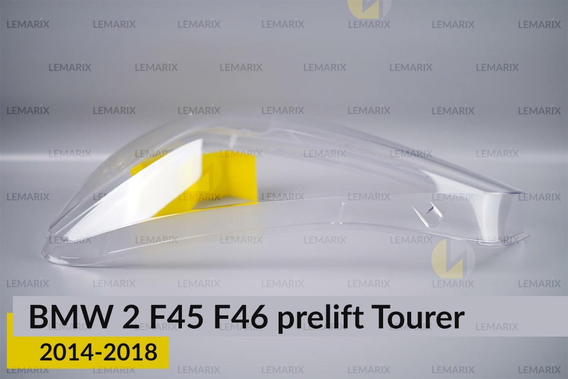 Скло фари BMW 2 F45 F46 Tourer (2014-2018) дорест ліве