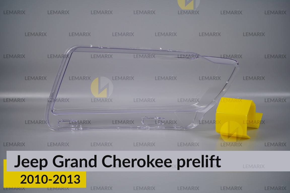 Скло фари Jeep Grand Cherokee (2010-2013) дорест праве