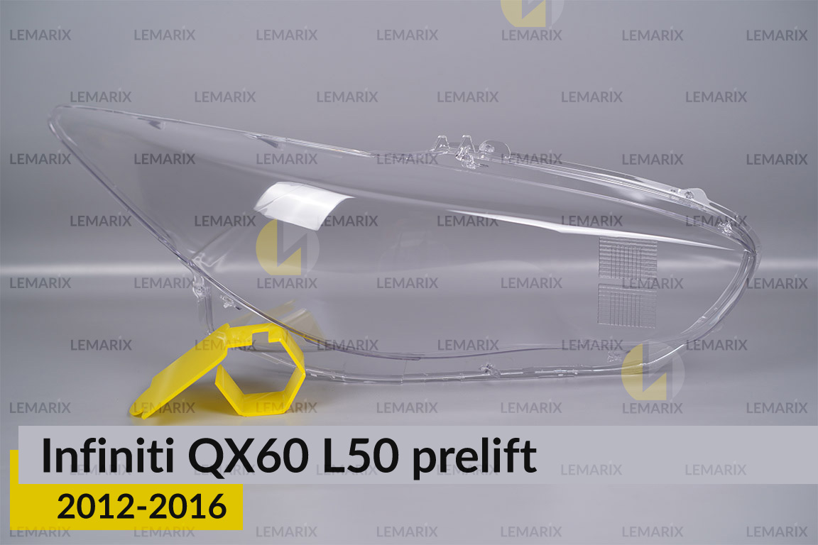 Скло фари Infiniti QX60 L50 (2012-2016) дорест праве
