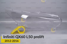 Скло фари Infiniti QX60 L50 (2012-2016) дорест праве