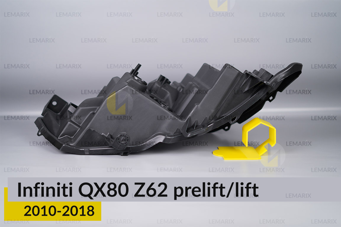 Корпус фари Infiniti QX80 Z62 (2010-2018) дорест/рест лівий