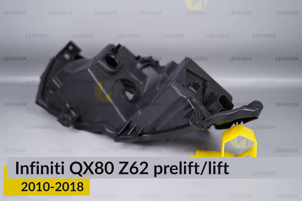 Корпус фари Infiniti QX80 Z62 (2010-2018) дорест/рест лівий