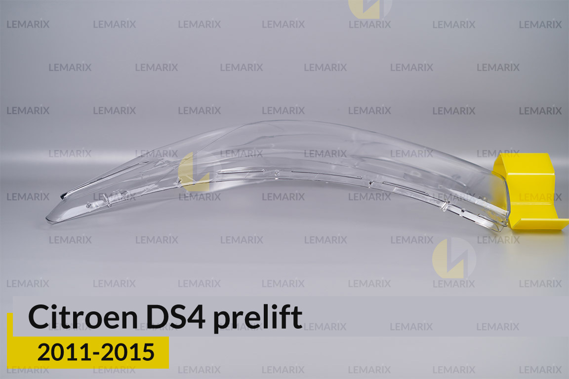 Скло фари Citroen DS4 (2011-2015) дорест ліве