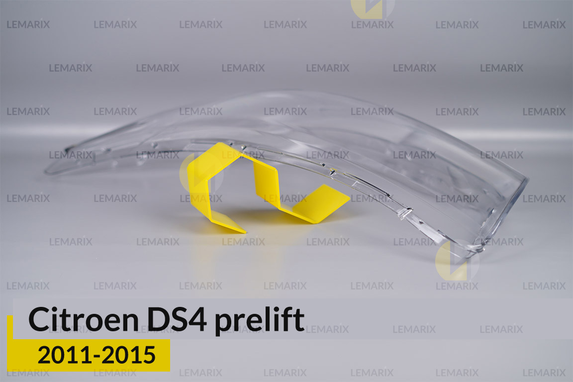 Скло фари Citroen DS4 (2011-2015) дорест ліве