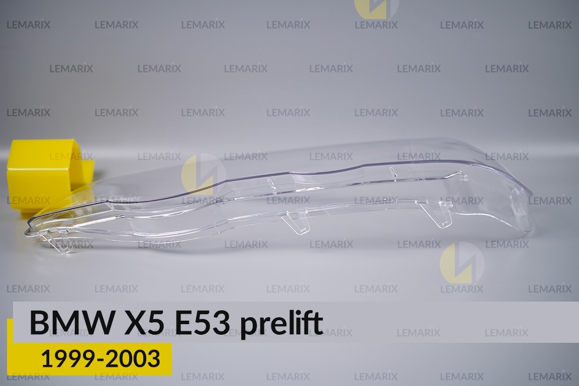 Скло фари BMW X5 E53 (1999-2003) дорест ліве
